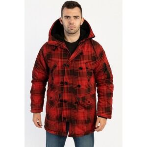 Polo Ralph Lauren Denim & Supply Men Puffer Jacket Plaid - Medium